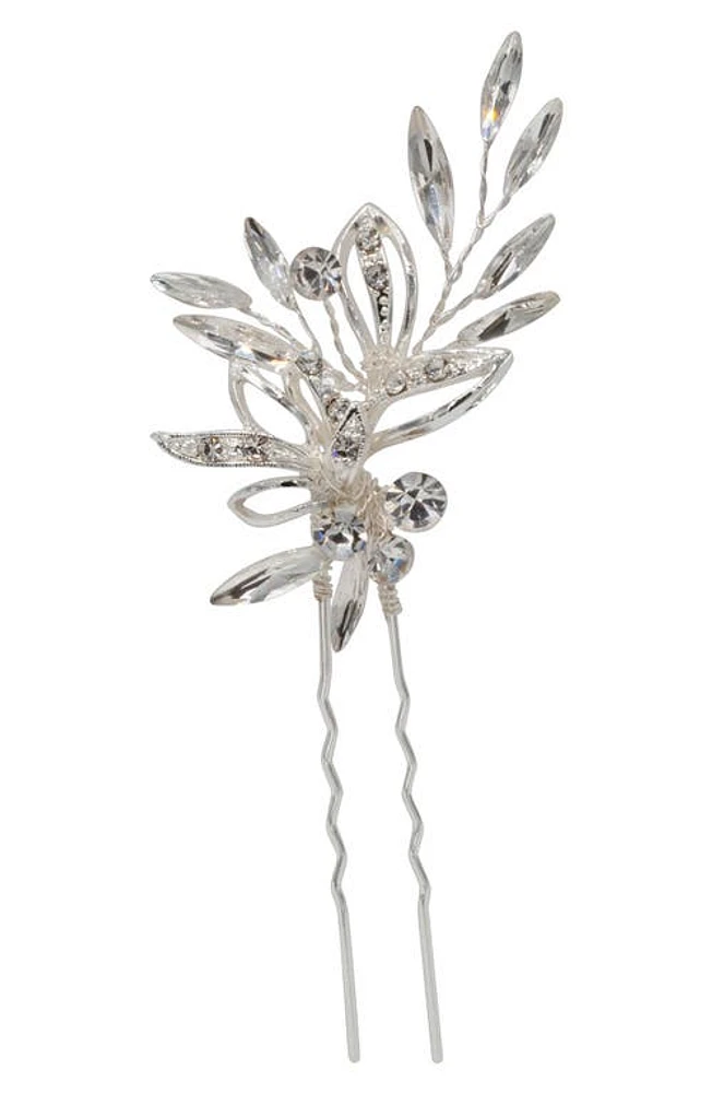 Brides & Hairpins Raiza Hair Pin in Silver at Nordstrom