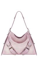 Givenchy Medium Voyou Boyfriend Leather Shoulder Bag in Old Pink at Nordstrom