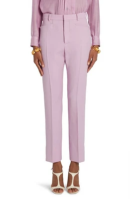 TOM FORD Wool & Silk Twill Ankle Pants Crocus Petal at Nordstrom, Us