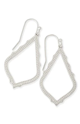 Kendra Scott Sophia Drop Earrings in Silver at Nordstrom