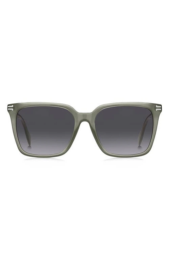 Marc Jacobs 55mm Square Sunglasses in /Grey Shaded at Nordstrom