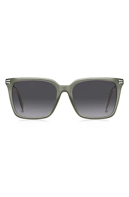 Marc Jacobs 55mm Square Sunglasses in /Grey Shaded at Nordstrom