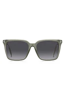 Marc Jacobs 55mm Square Sunglasses in /Grey Shaded at Nordstrom