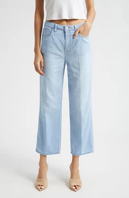 L'AGENCE June High Waist Crop Stovepipe Jeans Dakota at Nordstrom,