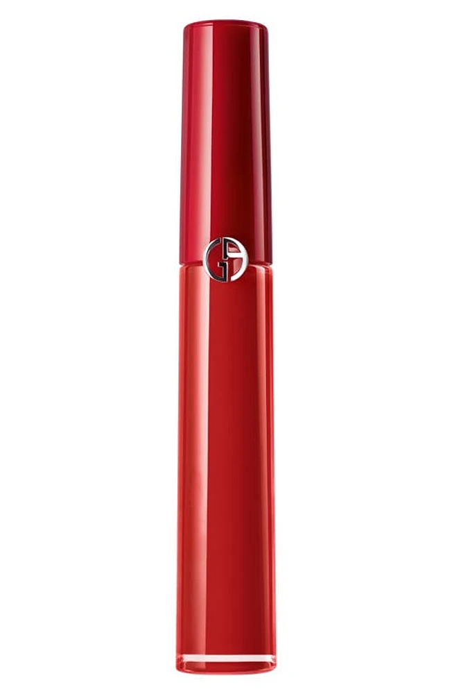 ARMANI beauty Lip Maestro Matte Liquid Lipstick in 420 Cardinal Red at Nordstrom