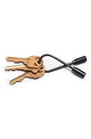 CRAIGHILL Closed Helix Brass Key Ring in Vapor Black at Nordstrom