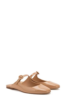 Larroudé Blair Patent Mary Jane Mule Tan at Nordstrom,