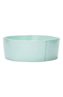 VIETRI Lastra Serving Bowl in Aqua