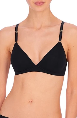 Natori Luminous Bralette Black at Nordstrom,