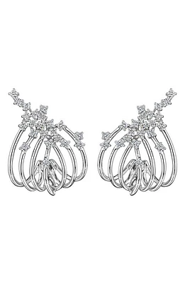 Hueb Luminus Diamond Drop Earrings in White Gold at Nordstrom