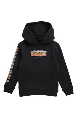 Vans Kids' Digi Flames Graphic Hoodie Black at Nordstrom,