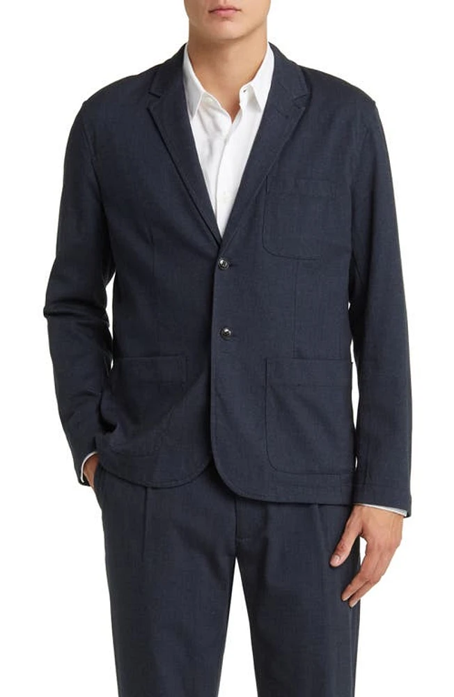 Rails Idris Sport Coat Dark Navy Melange at Nordstrom,