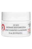 First Aid Beauty Eye Duty Niacinamide Brightening Cream at Nordstrom