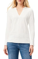 NZT by NIC+ZOE Split Neck Long Sleeve Top at Nordstrom,