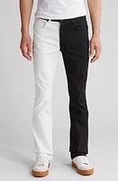 Monfrère Clint Two-Tone Bootcut Jeans Shadow at Nordstrom,