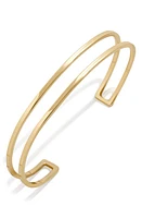 BaubleBar Val Cuff Bracelet in Gold at Nordstrom