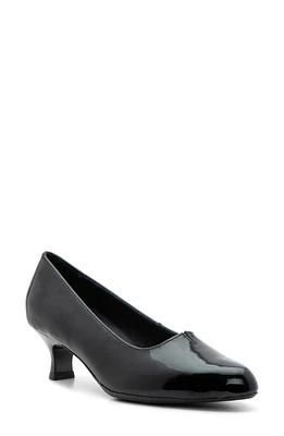 ara Kit Kitten Heel Pump Patent Black at Nordstrom,