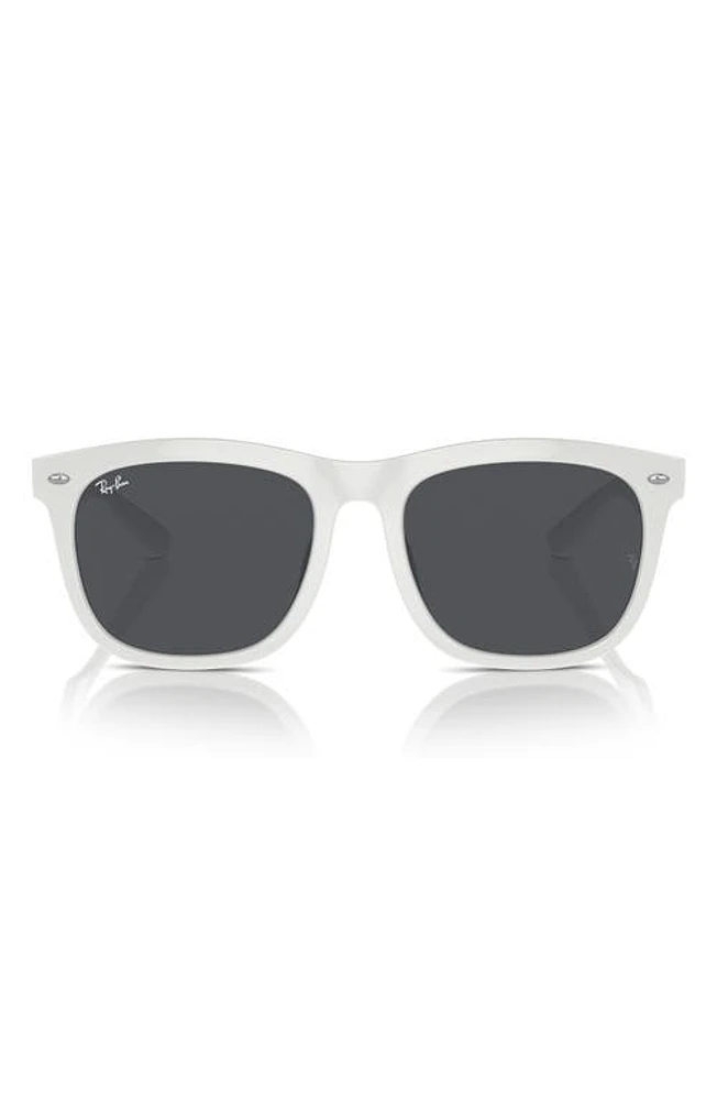 Ray-Ban Square 57mm Sunglasses in White at Nordstrom