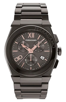 FERRAGAMO Vega Chronograph Bracelet Watch