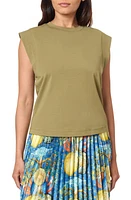 Scotch & Soda Mercerized Muscle Tee Washed Military at Nordstrom,