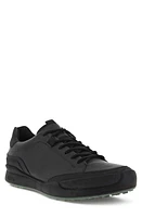 ECCO BIOM Hybrid Golf Shoe Black/Black at Nordstrom,