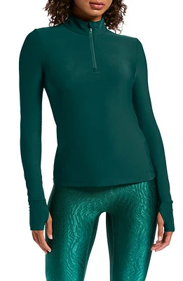 BANDIER Pro Fleece Quarter Zip Top Botanical Garden at Nordstrom,