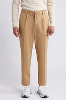 BOSS Perin Drawstring Pants Medium Beige at Nordstrom,