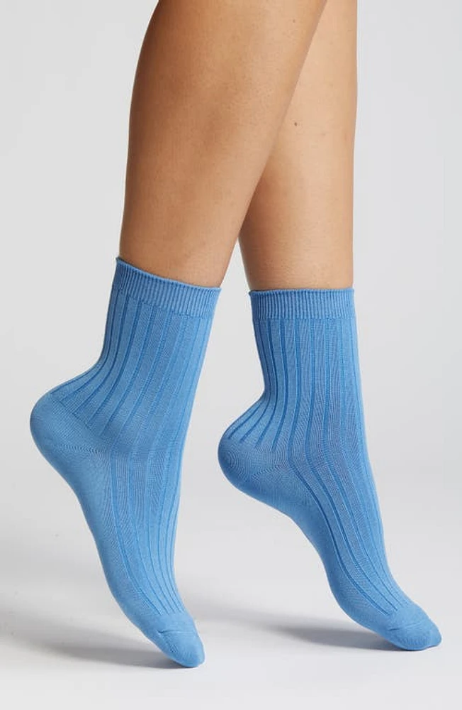 Le Bon Shoppe Her Socks in Electric Blue at Nordstrom