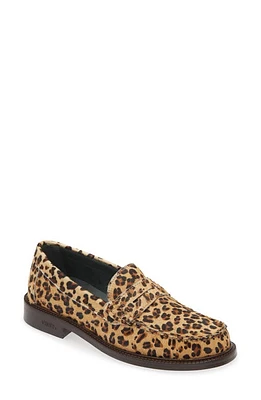 VINNY'S Yardee Penny Loafer Leopard at Nordstrom,