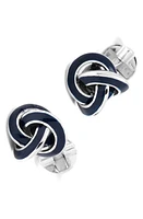 Cufflinks, Inc. Love Knot Cuff Links in Navy at Nordstrom