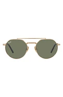 Ray-Ban Jack II 53mm Irregular Sunglasses in Gold Flash at Nordstrom