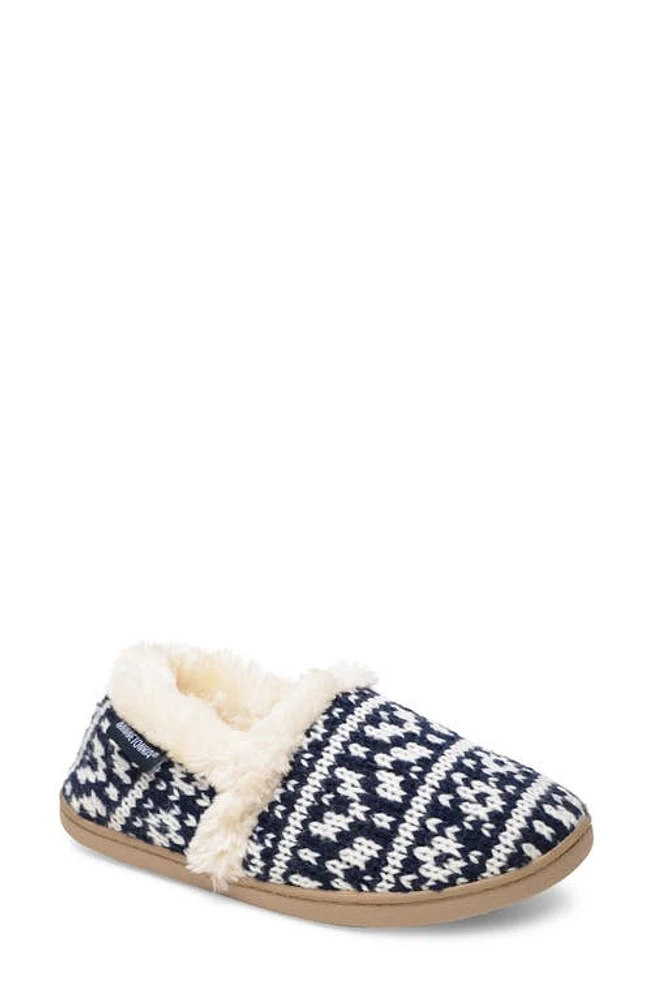 Minnetonka Dina Slipper Navy Multi at Nordstrom,