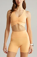 zella Studio Luxe Ballet Longline Sports Bra at Nordstrom,