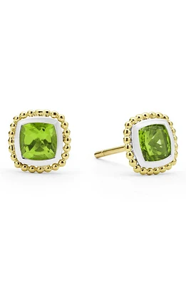 LAGOS Caviar Color Peridot Stud Earrings at Nordstrom