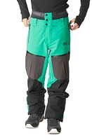 Picture Organic Clothing Naikoon Waterproof Snow Pants Spectra Green-Black at Nordstrom,