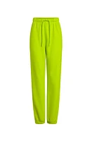 ELECTRIC YOGA French Terry Joggers Lime Punch at Nordstrom,