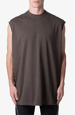 mnml Elongated Muscle Tee Vintage Black at Nordstrom,