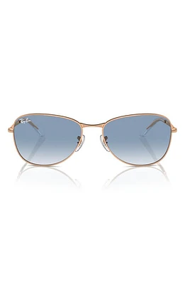 Ray-Ban 56mm Gradient Pilot Sunglasses in Blue Gradient at Nordstrom