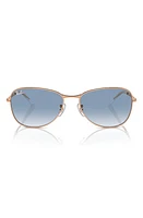 Ray-Ban 56mm Gradient Pilot Sunglasses in Blue Gradient at Nordstrom