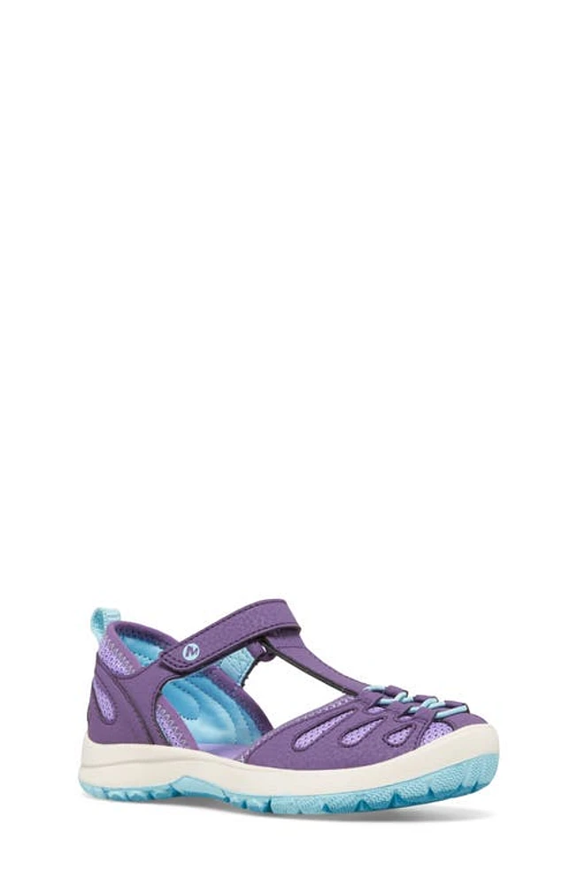 Merrell Kids' Hydro Lily Sandal Purple/Ice Blue at Nordstrom, M