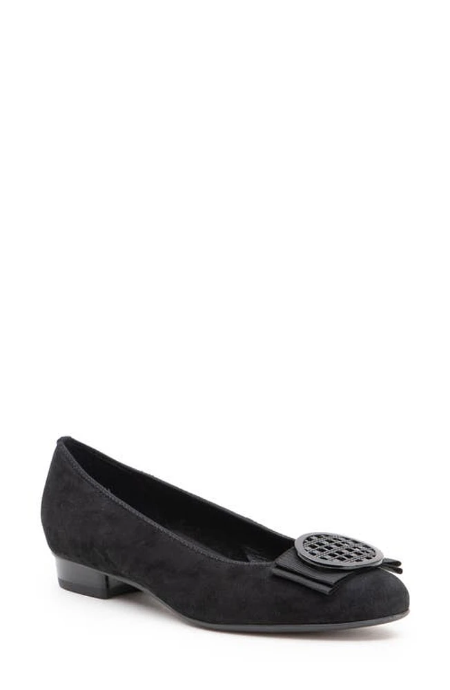 ara Bambi Flat Black at Nordstrom,