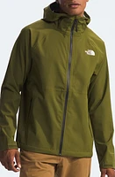 The North Face Valle Vista Waterproof Jacket Forest Olive at Nordstrom,