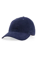 Madewell Corduroy Baseball Cap in Fresh Blueberry at Nordstrom