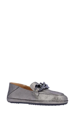 L'Amour des Pieds Yozey Loafer Pewter at Nordstrom,