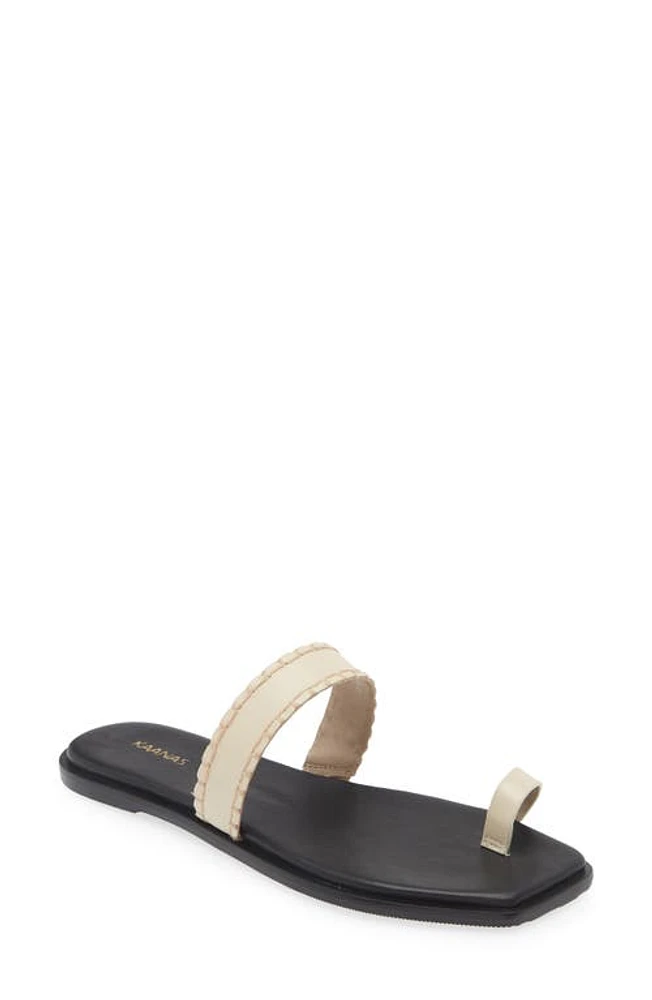 Kaanas Pirita Slide Sandal Black at Nordstrom,