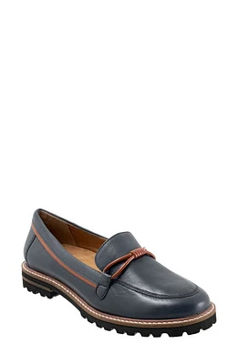 Trotters Fiora Loafer Navy at Nordstrom,