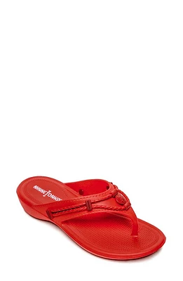 Minnetonka Silverthorne Prism Flip Flop Chili Pepper at Nordstrom,