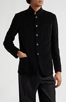 Massimo Alba Gstaad Cotton Velveteen Jacket Nero Lavato at Nordstrom, Us