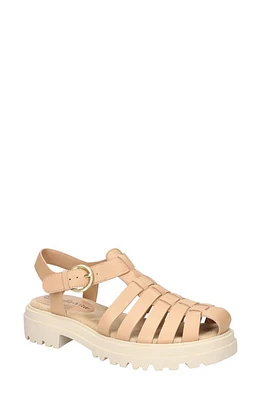 Bella Vita Sinclaire Fisherman Sandal Natural Leather at Nordstrom,