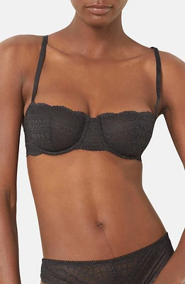 Etam Idole Lace Underwire Balconette Bra at Nordstrom,